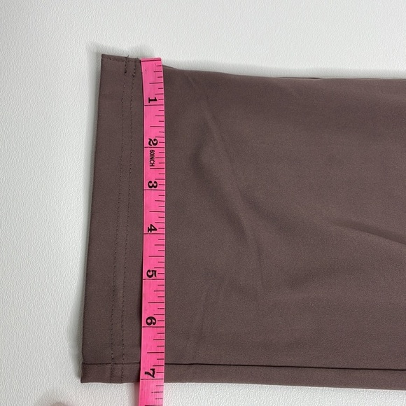 Joie Mauve Drawstring Waistband Ankle Slit Casual Pants Medium - Picture 11 of 13